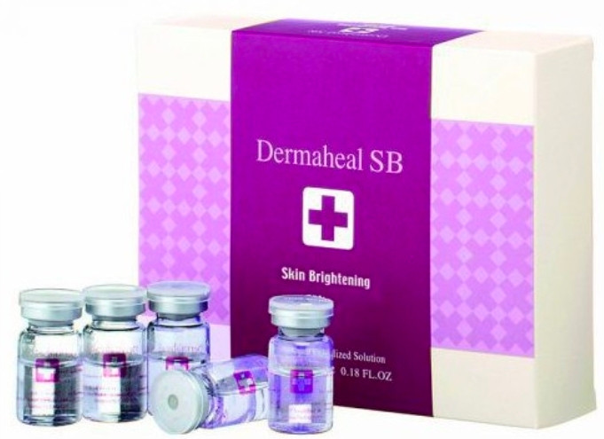 کوکتل درماهیل SB رفع لک و روشن کننده پوست 5 میل Dermaheal SB