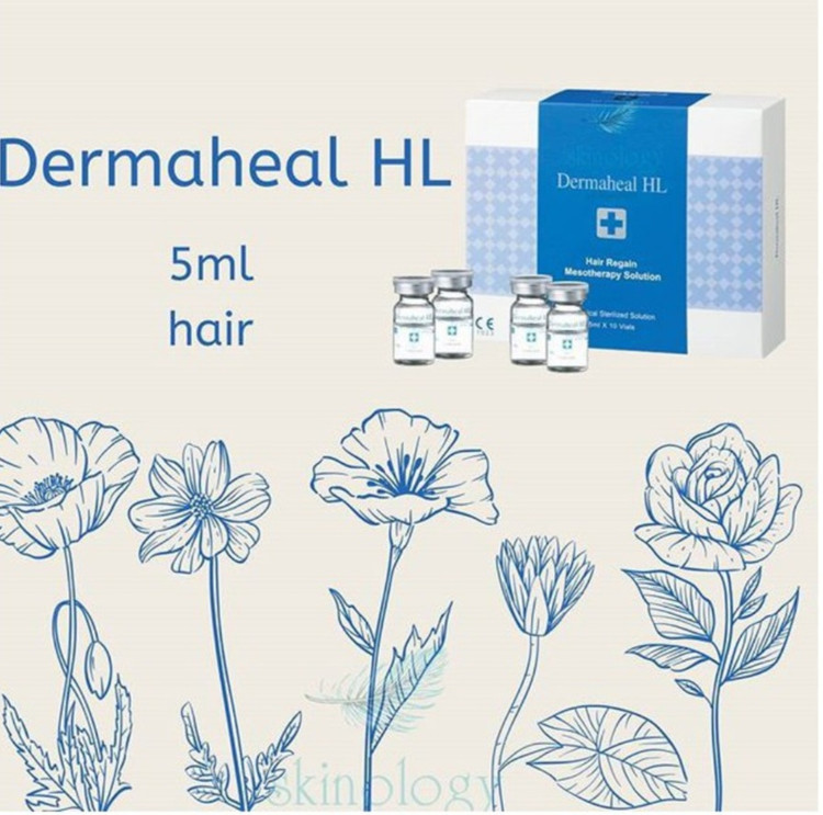 کوکتل درماهیل HL تقویت موی سر اصل کره جنوبی Dermaheal HL Hair Regain Mesuthrapy Solution