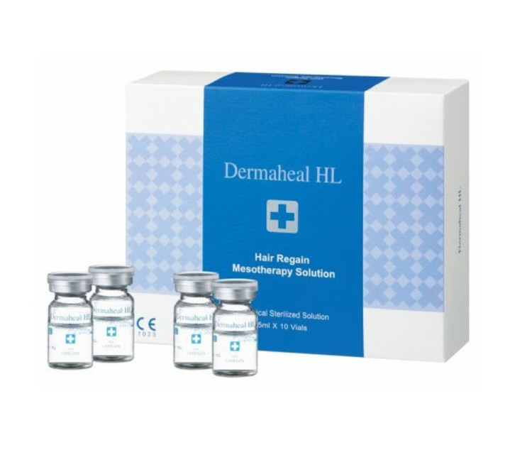 کوکتل درماهیل HL تقویت موی سر اصل کره جنوبی Dermaheal HL Hair Regain Mesuthrapy Solution